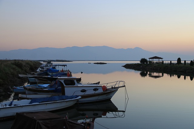 Assos günbatımı ve doğası