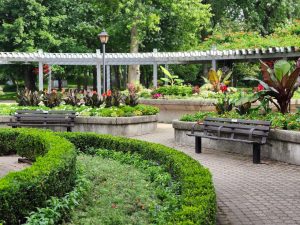 Bingöl Kültür Park çiçek bahçesi şehir parkı