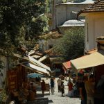 Tarihî Bitlis Çarşısı taş sokak