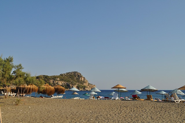 Datça deniz manzarası