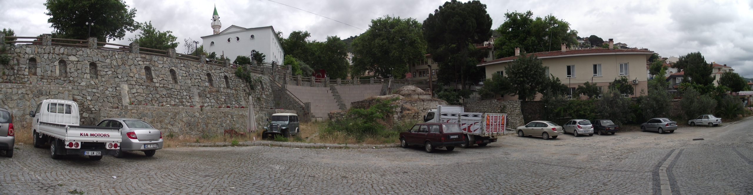 Edremit Körfezi sahili ve zeytinlikler