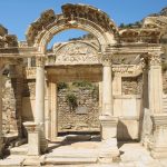Ege antik kentleri Efes Celsus Kütüphanesi