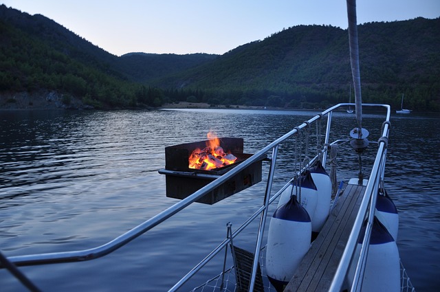 Göcek adaları ve yelkenliler