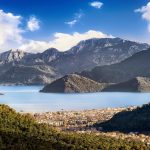 Marmaris sahili ve doğal manzara
