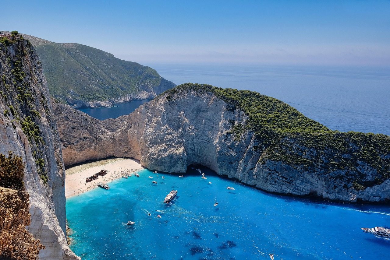 Marmaris koyları turkuaz deniz