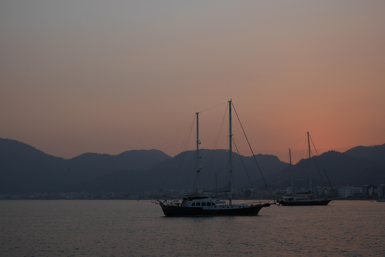 Marmaris marina ve yatlar