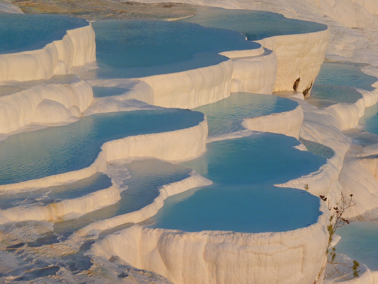 Pamukkale travertenleri