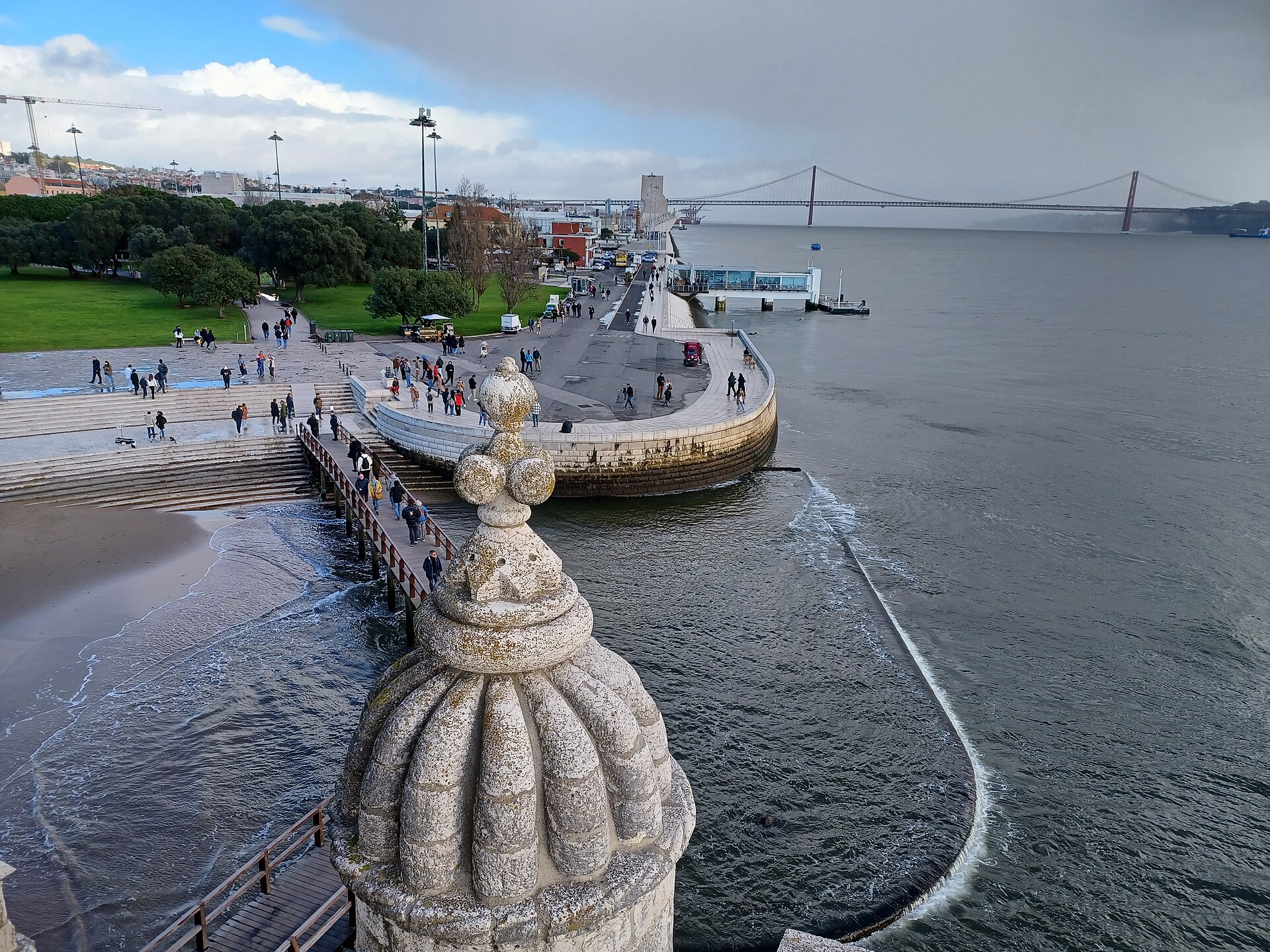 Belém Kulesi kule tepesi