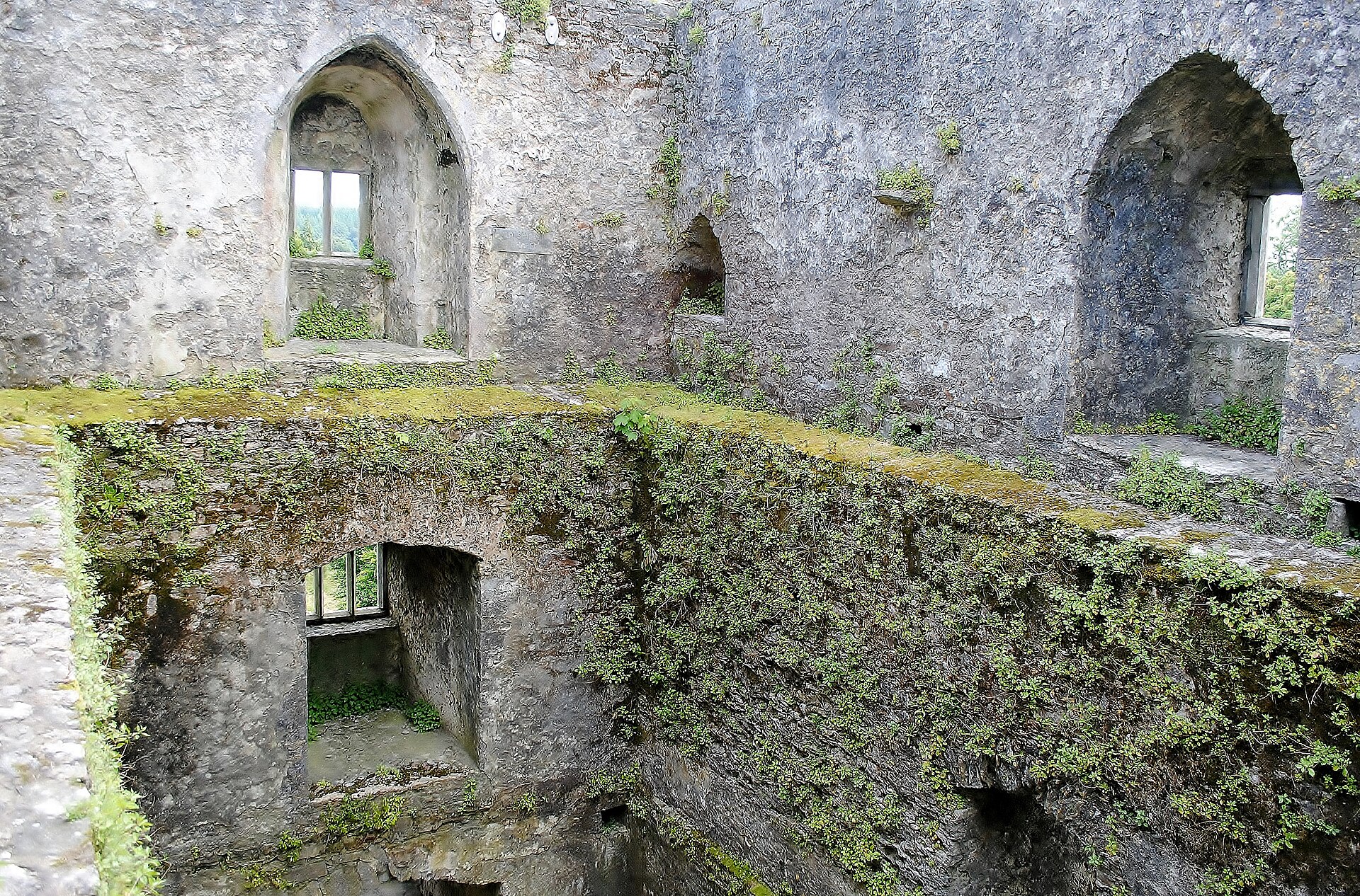 Blarney Kalesi iç mekan