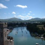 Caernarfon Kalesi ve Seiont Nehri