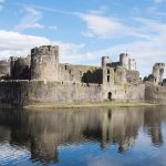 Caerphilly Kalesi genel görünüm