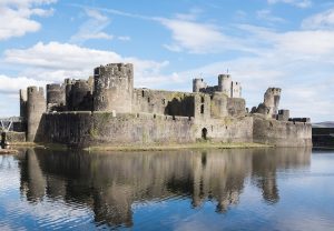 Caerphilly Kalesi genel görünüm
