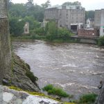 Cahir Kalesinden Suir Nehri manzarası
