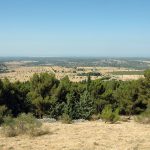 Castel del Monte'den Murgia manzarası