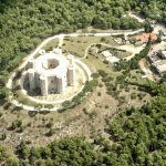 Castel del Monte sekizgen planı yukarıdan