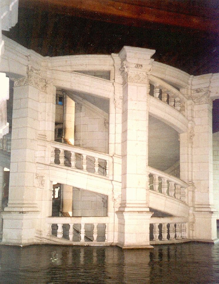 Chambord çift sarmal merdiven