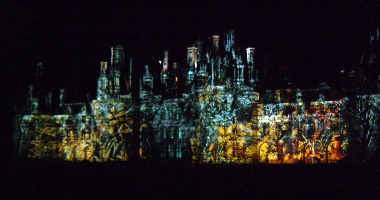 Château de Chambord gece