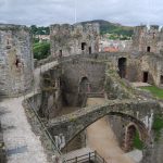 Conwy Kalesi Büyük Salon iç mekan