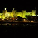 Conwy Kalesi gece