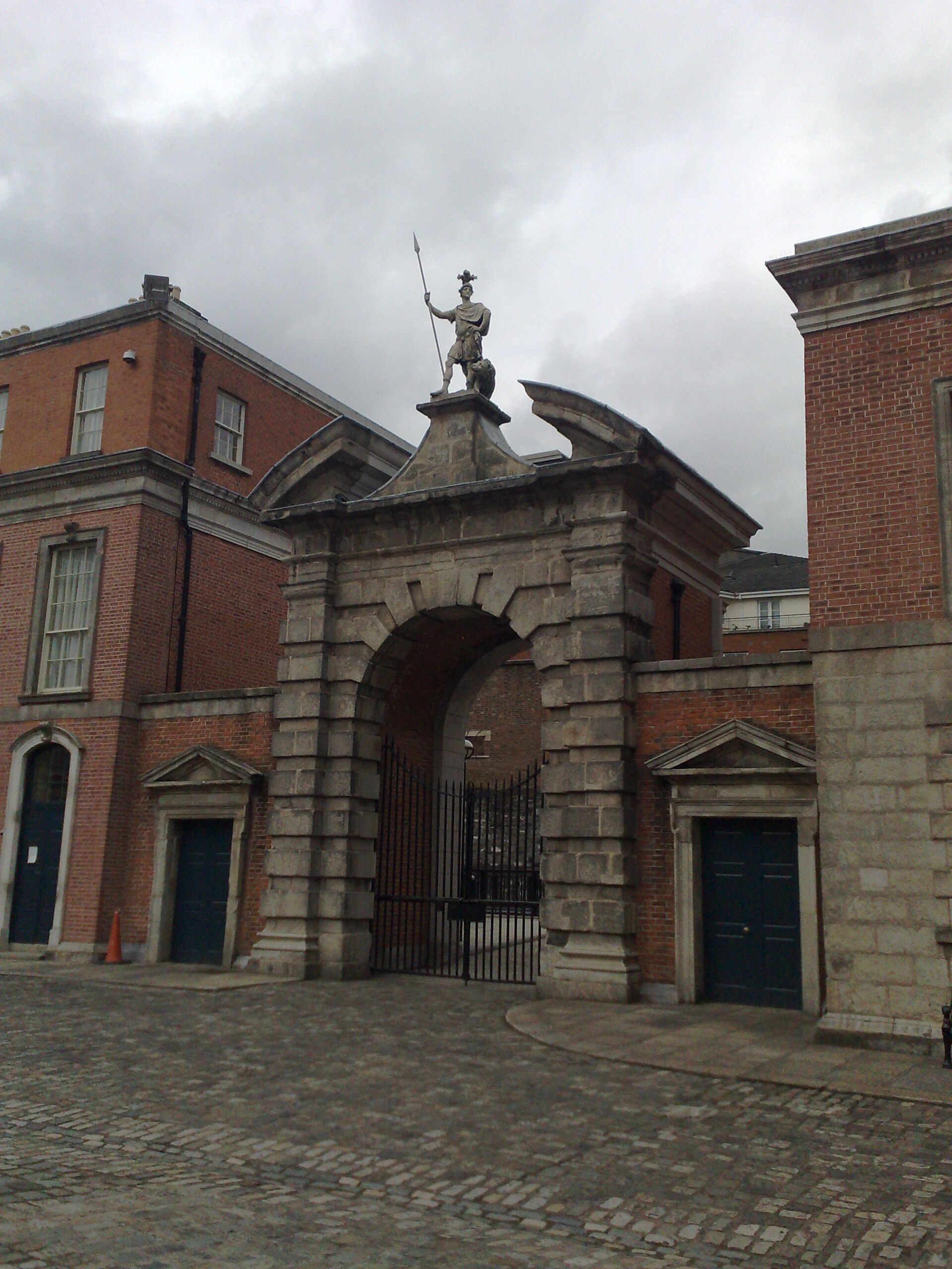 Dublin Castle kapısı