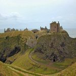 Dunnottar Kalesi genel görünüm