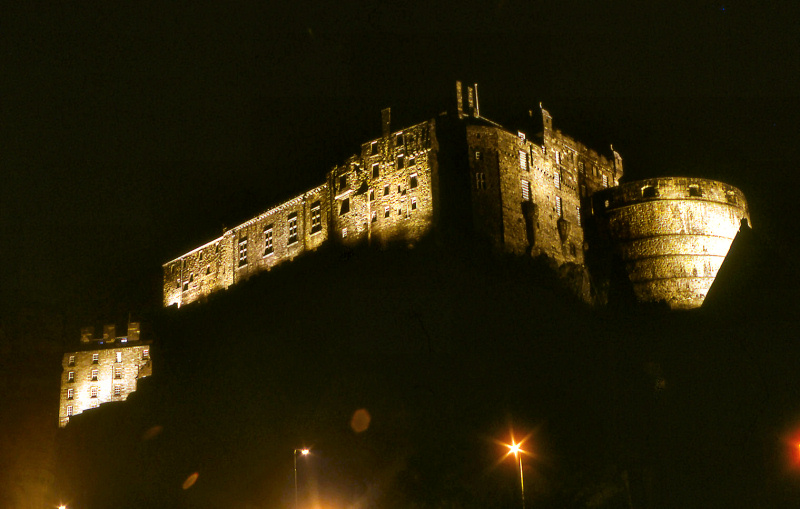 Edinburgh Kalesi genel görünüm