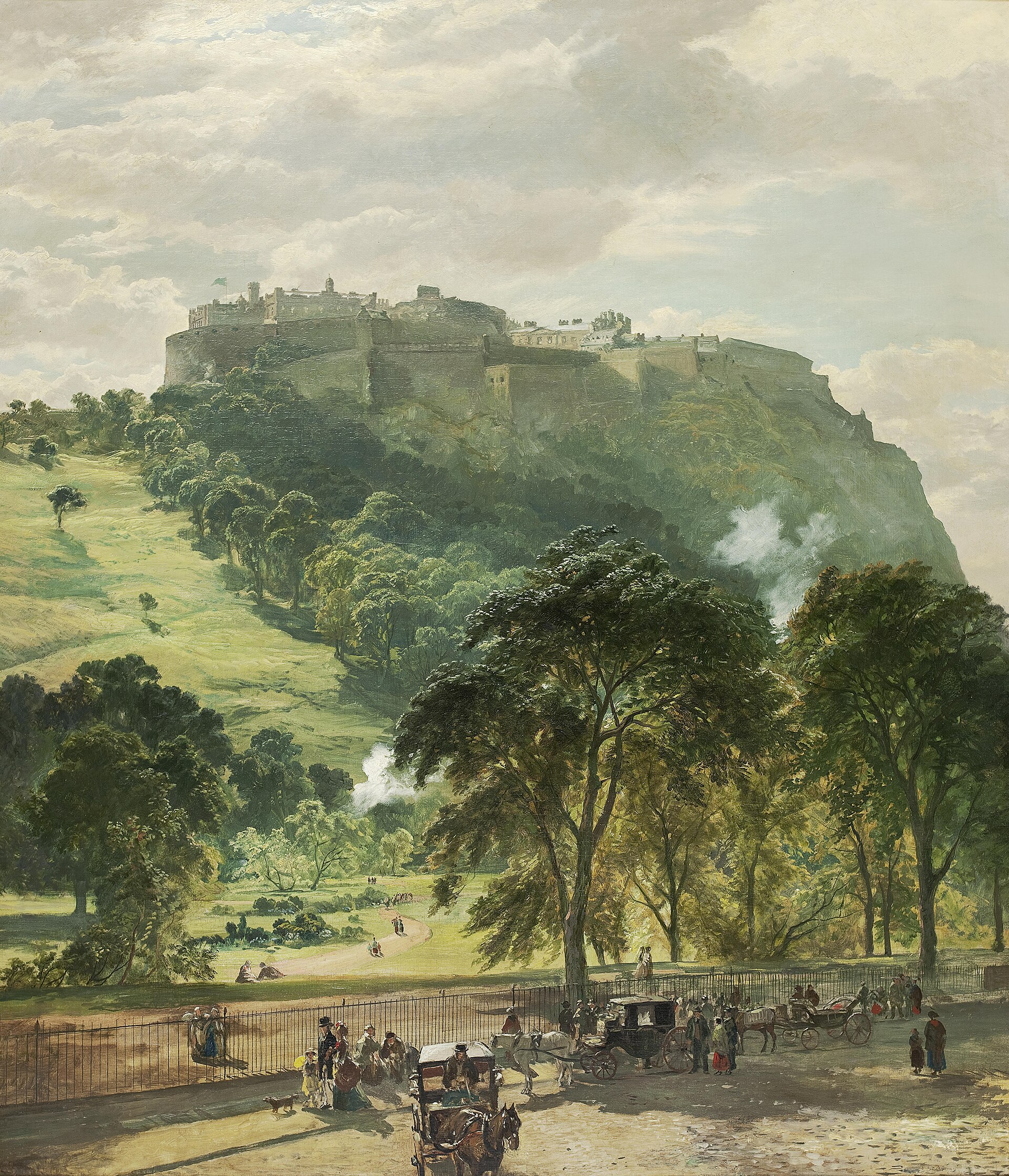 Edinburgh Kalesi tarihi tablo