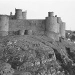 Harlech Kalesi görünümü
