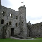 Harlech Kalesi surları
