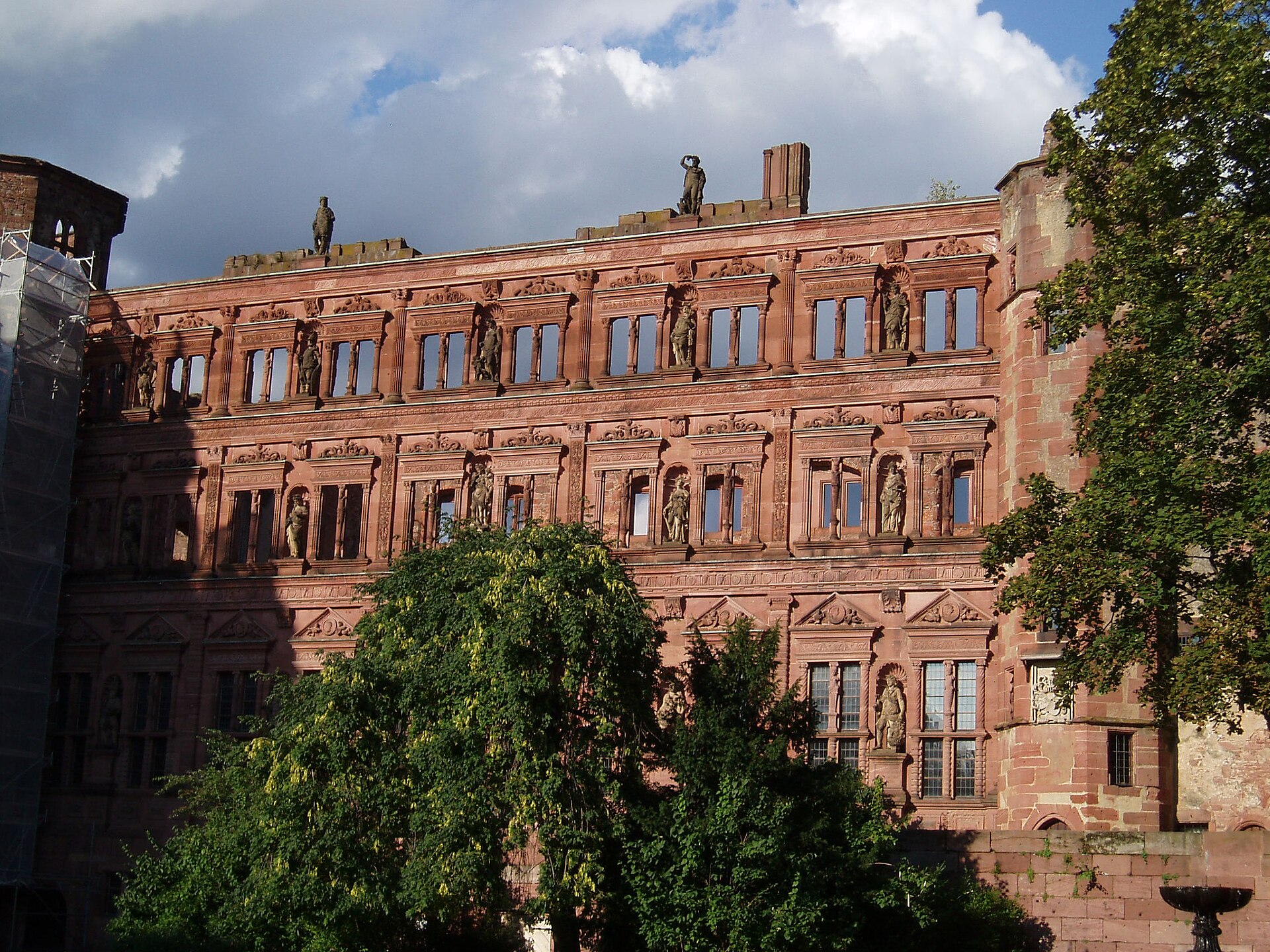 Heidelberg Kalesi harabesi