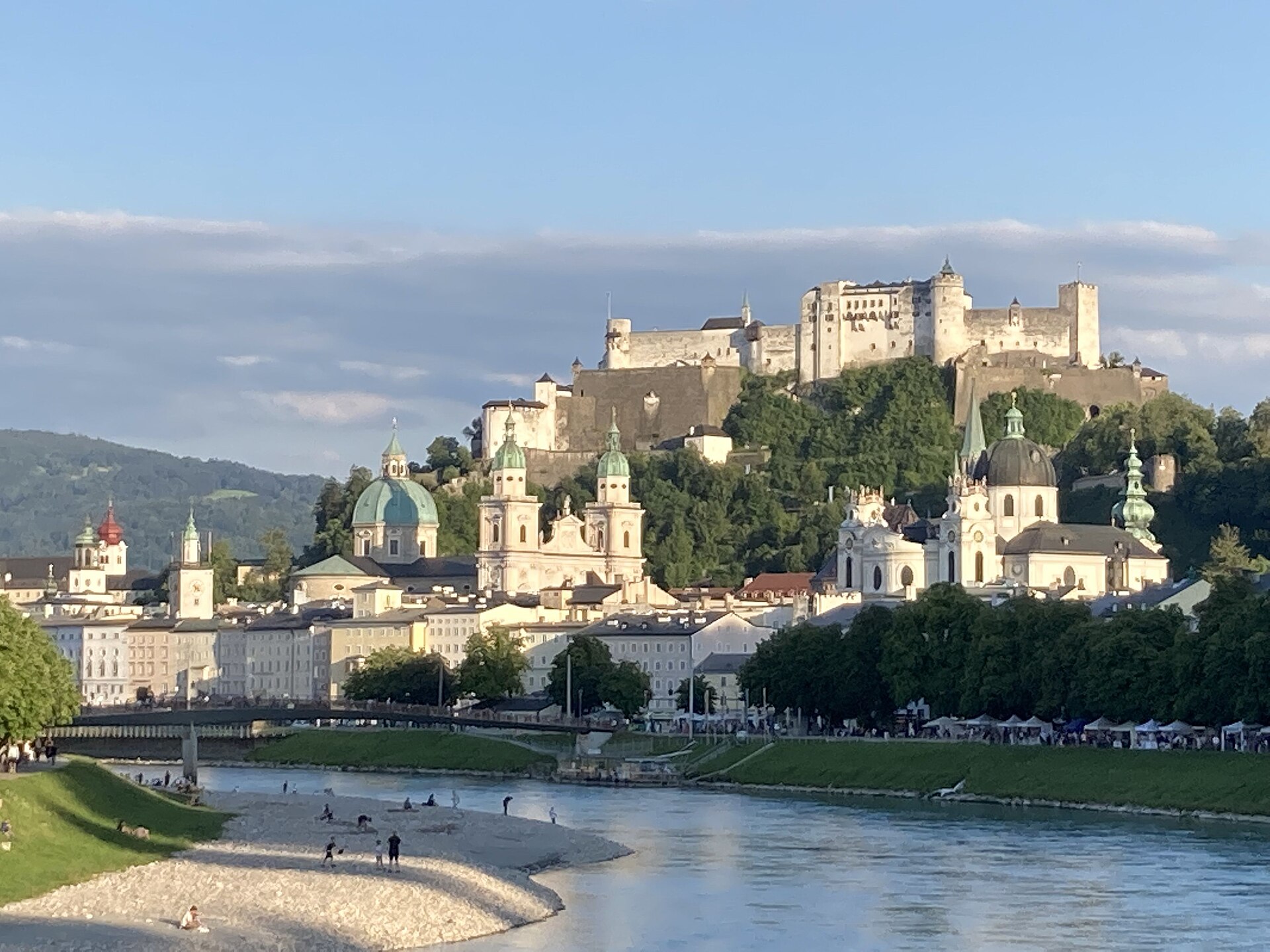 Hohensalzburg Kalesi ve Salzburg