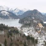 Hohenschwangau Şatosu ve Alpsee gölü