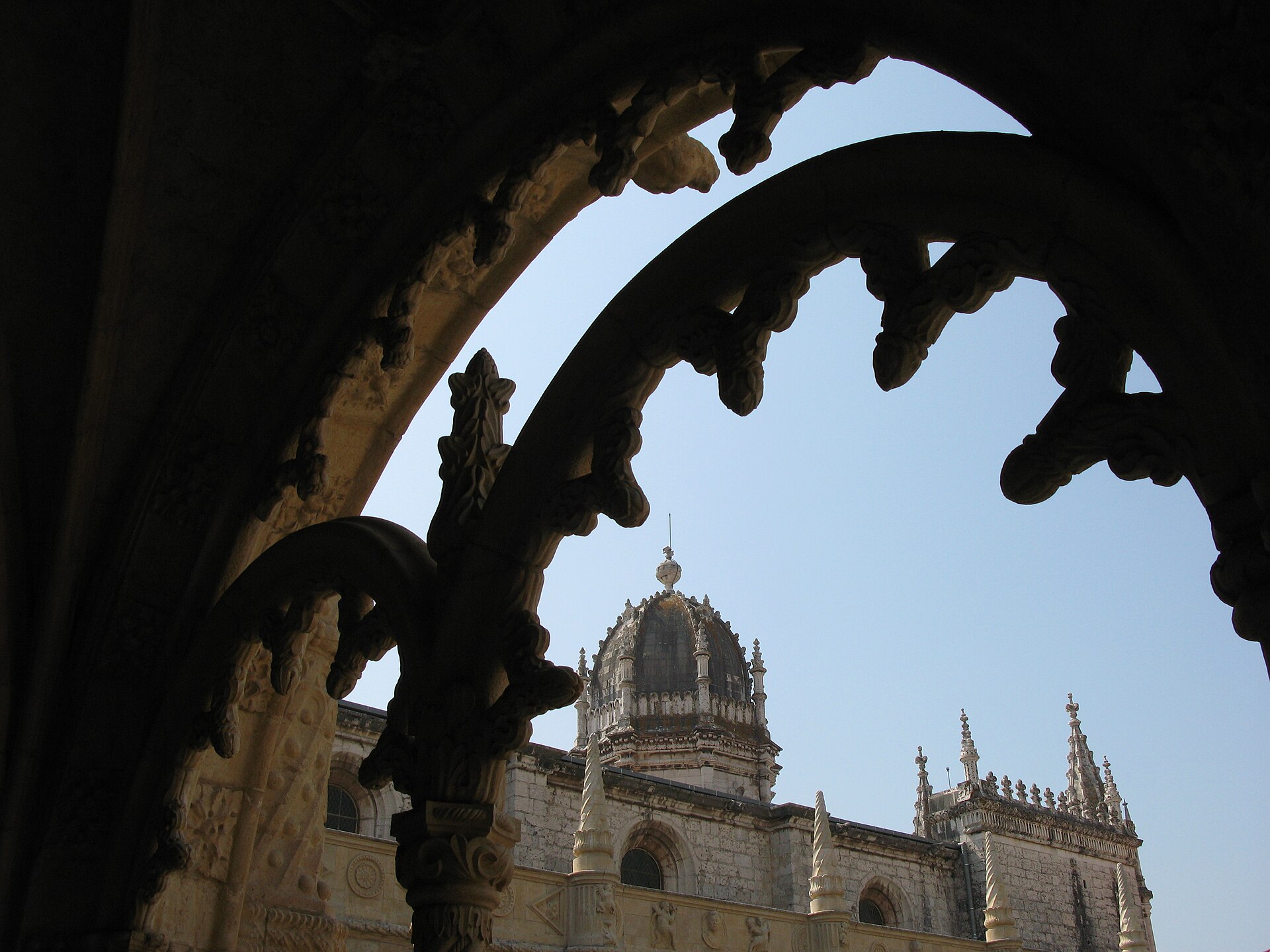 Jerónimos Manastırı revaklı avlusu