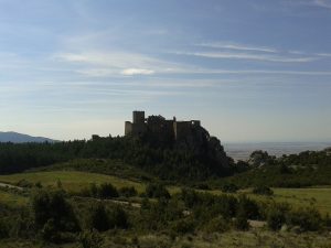 Loarre Kalesi genel görünüm, Huesca, Aragon