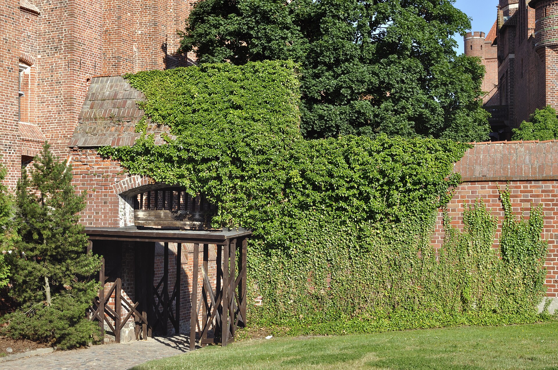 Malbork Yüksek Kale girişi