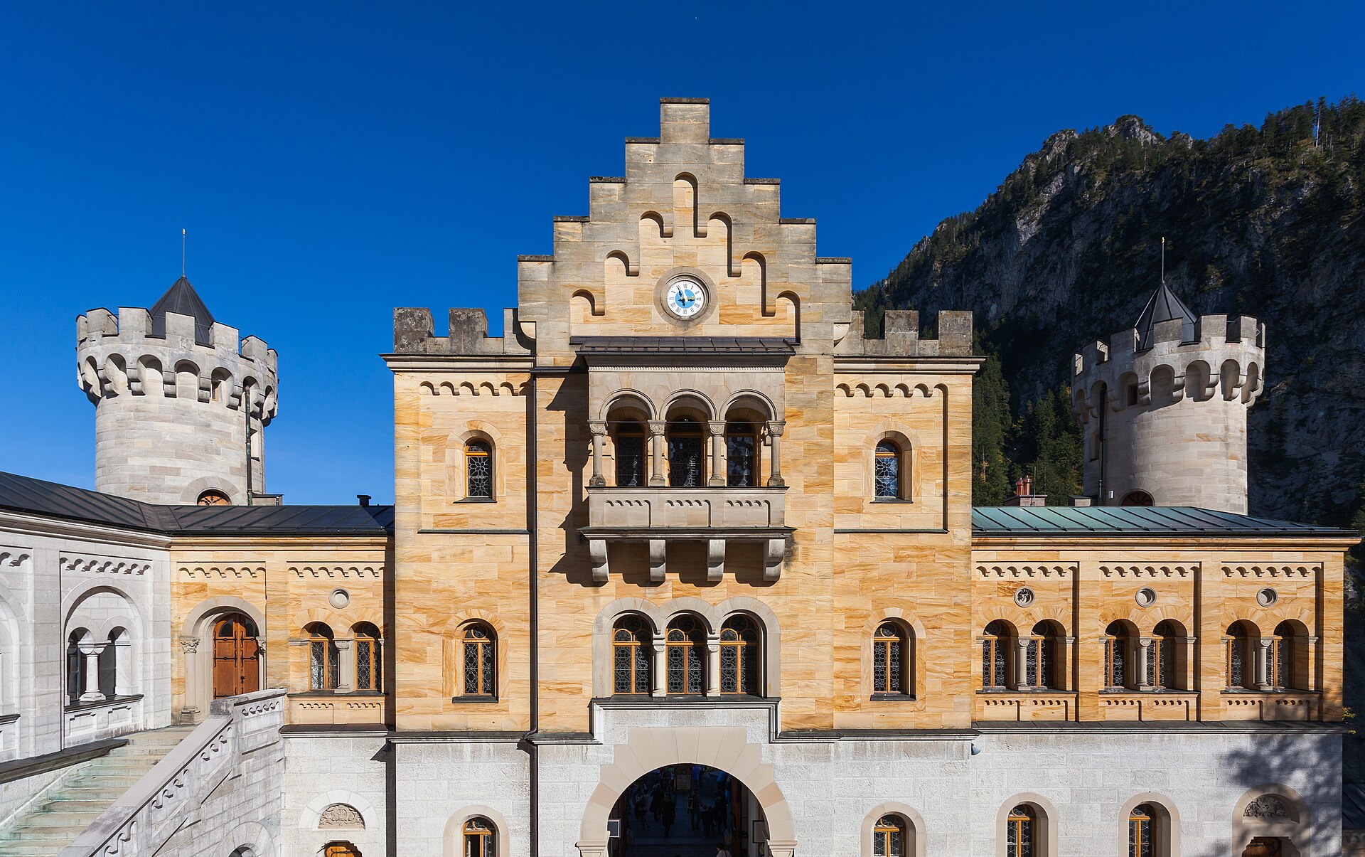 Neuschwanstein Şatosu iç mekan