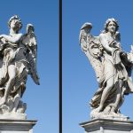 Sant'Angelo Köprüsü üzerindeki melek heykelleri