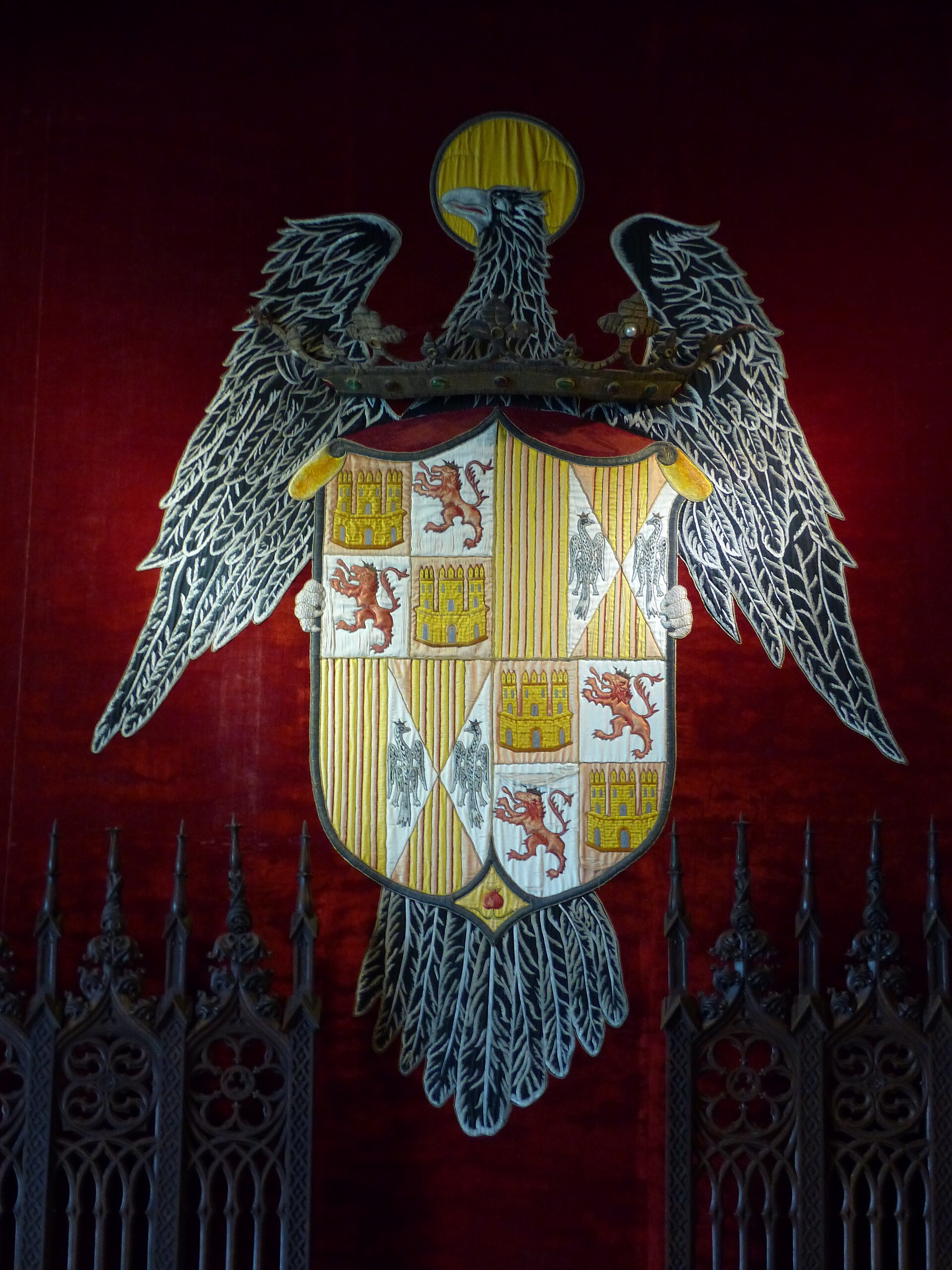 Segovia Alcázar iç mekan