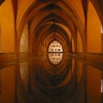 Sevilla Alcázar havuzu