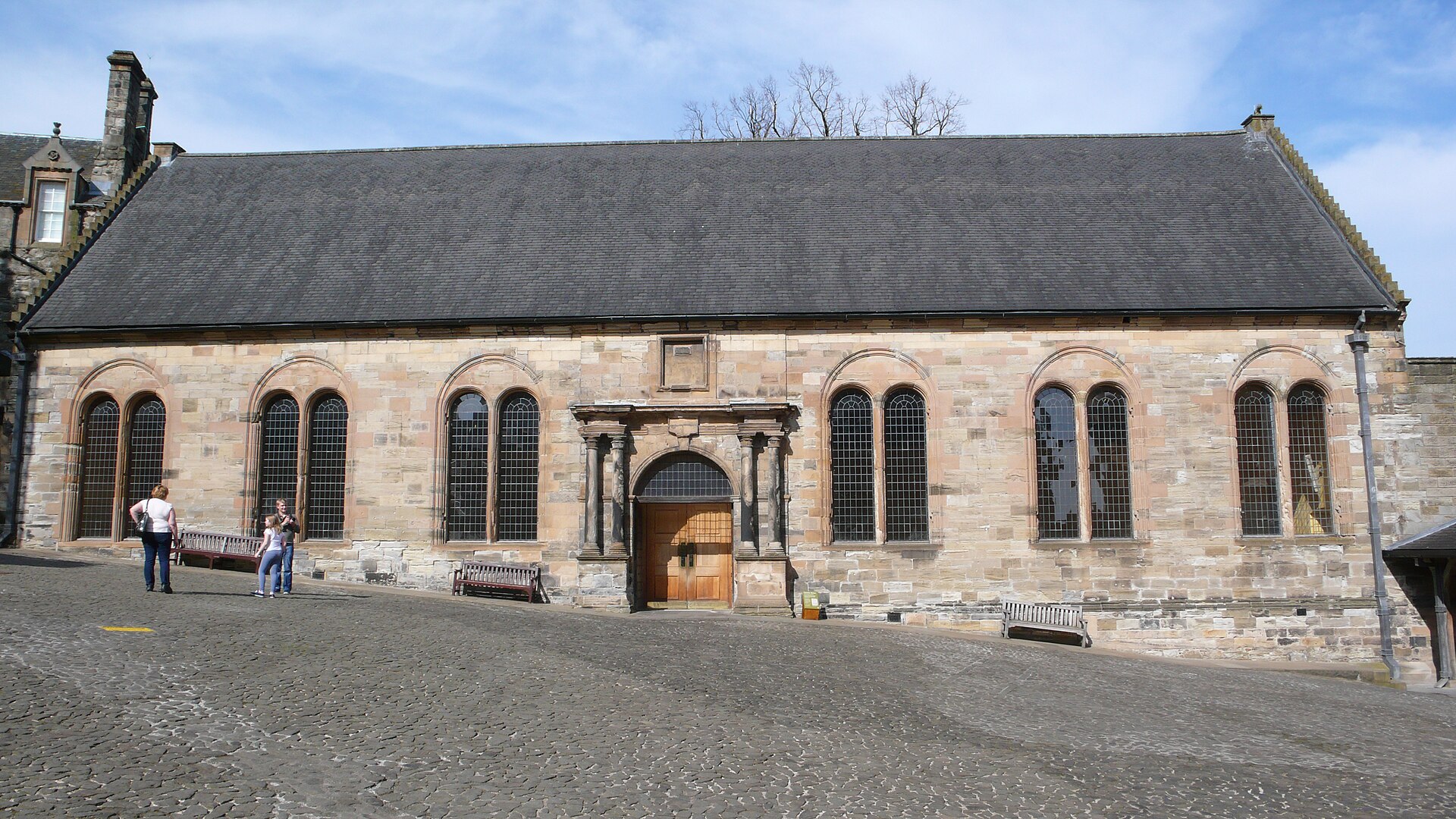 Stirling Kalesi Chapel Royal dış görünüm