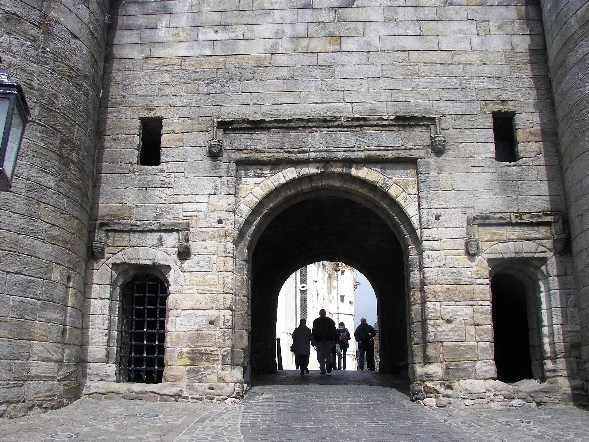 Stirling Kalesi Forework kapısı