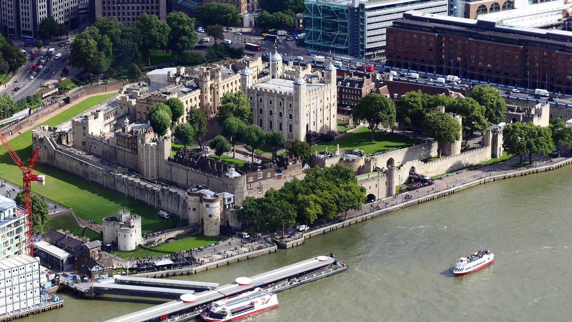 Tower of London genel görünüm