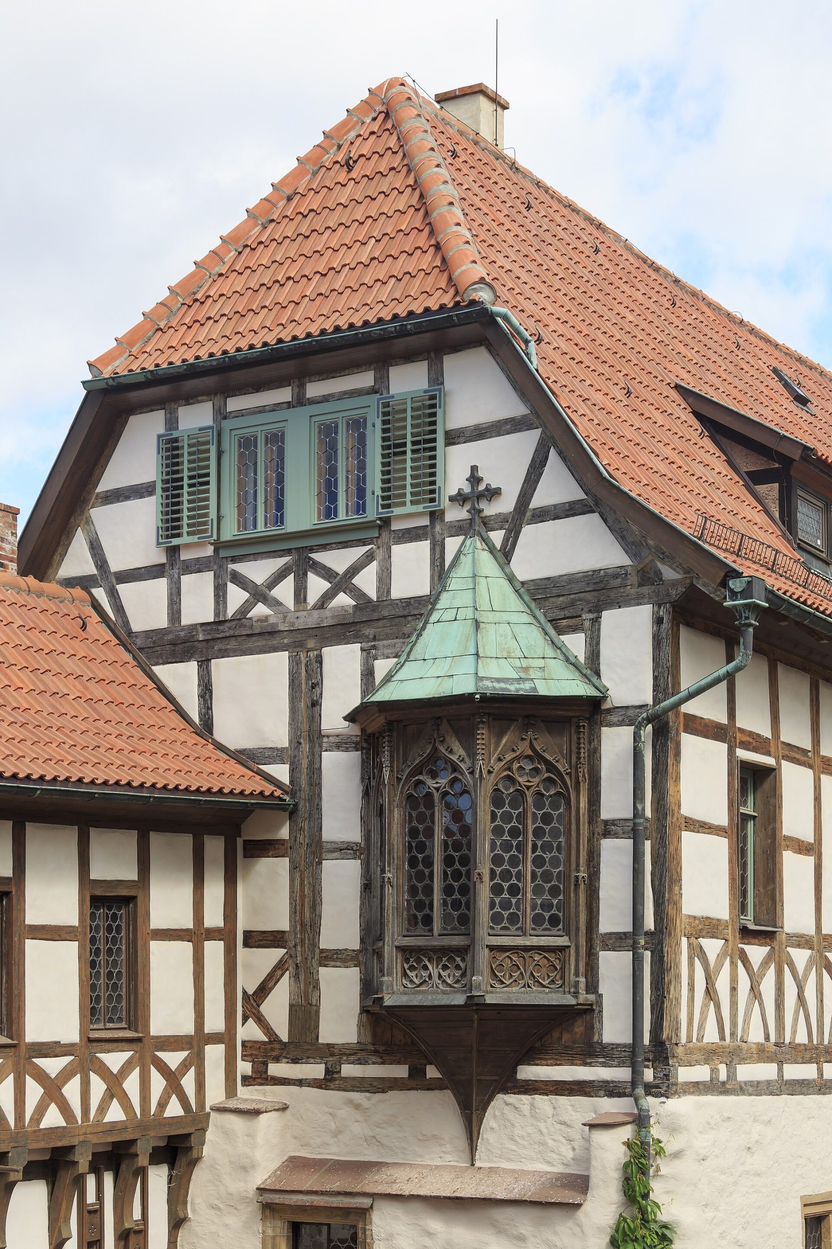 Wartburg ve Thüringen manzarası