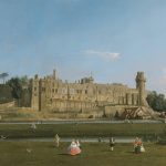 Canaletto Warwick Kalesi tablosu