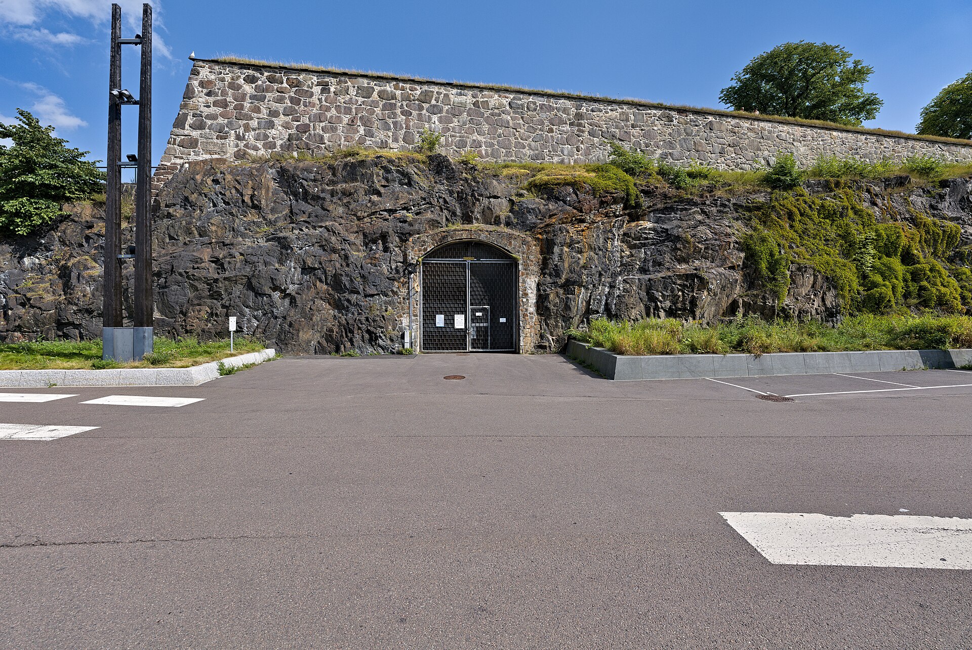 Oslo şehir merkezinde Akershus Kalesi