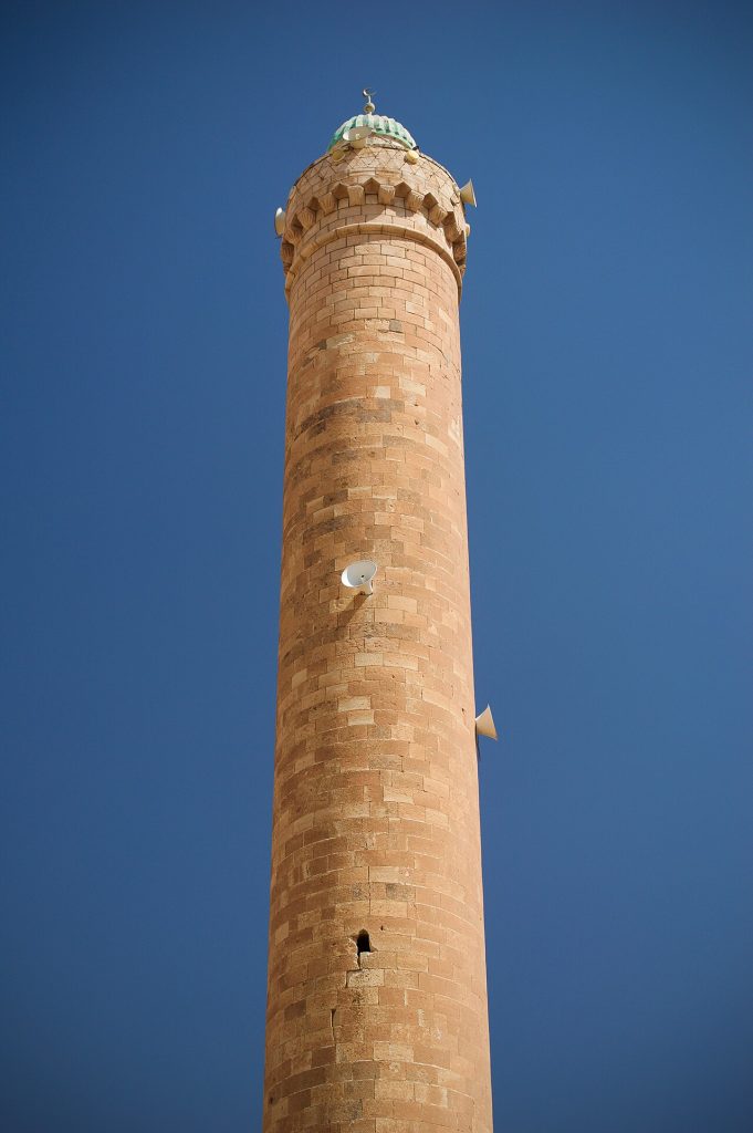 Amadiye minaresi yakından