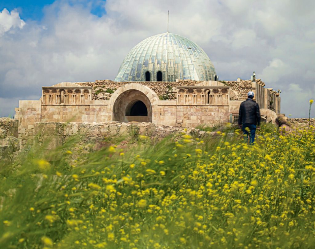 Emevi Sarayı sarnıcı, Amman Kalesi