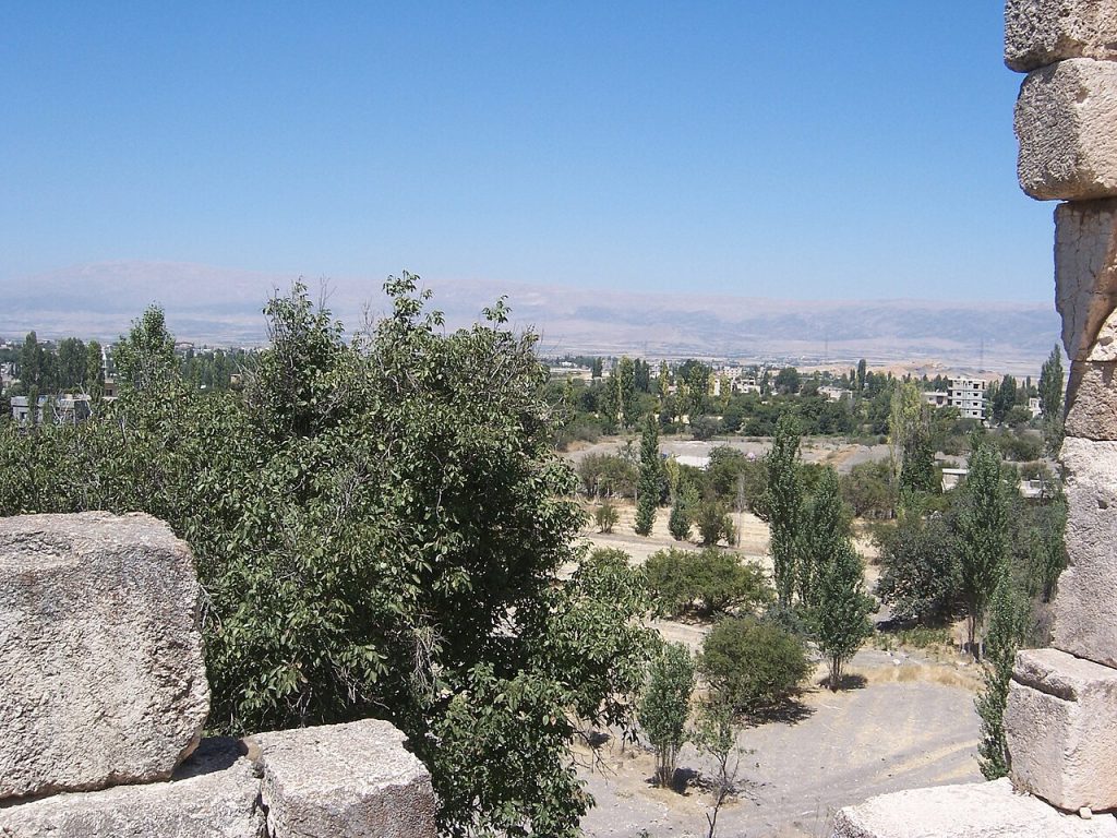 Baalbek Arap Kalesi, güney cephesi