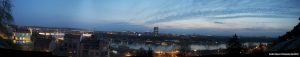 Kalemegdan'dan Belgrad panoraması