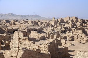Ciaohe (Yarhoto) antik şehri genel görünüm
